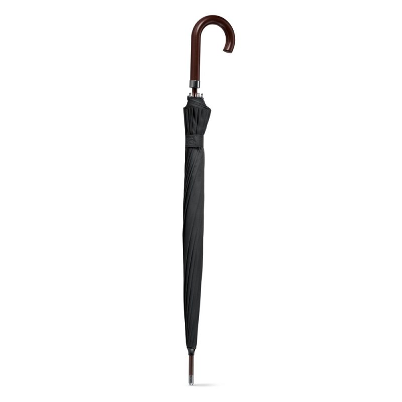 HEDI. 16 rib automatic opening umbrella in 190T pongee with automatic opening - Image 2