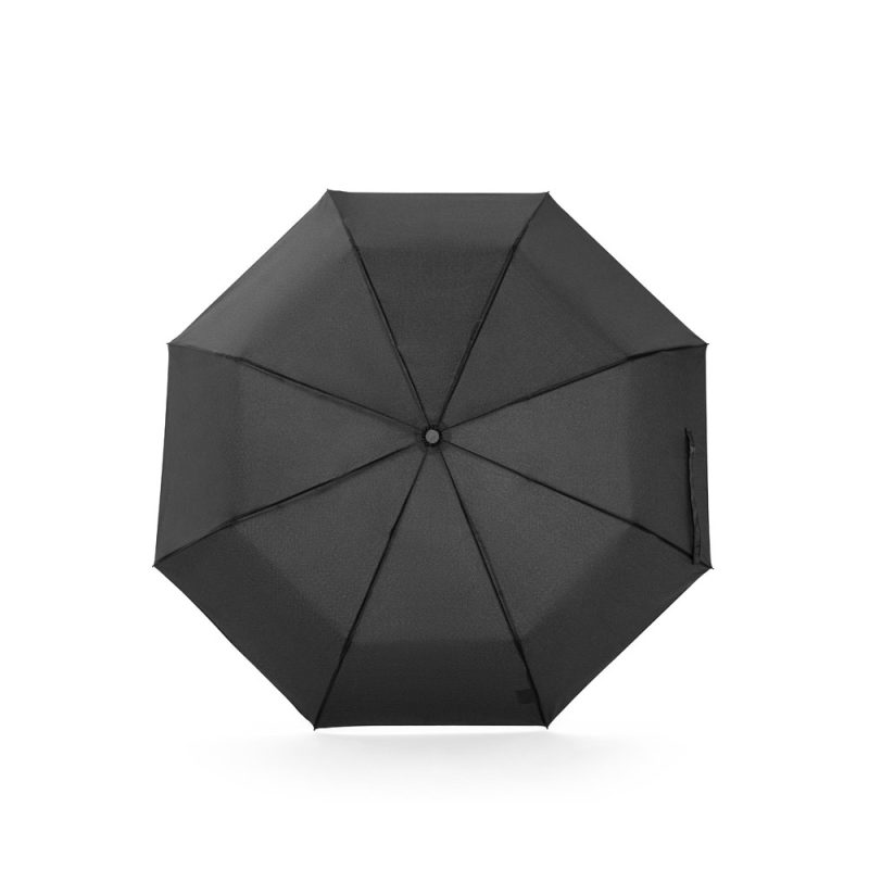 AIDEN. 21" umbrella in recycled polyester (100% rPET) pongee 190T, foldable in 3 sections - Image 2