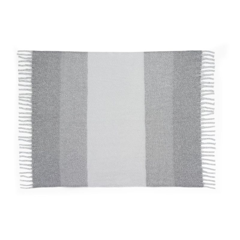 COMFY. Blanket in recycled polyester (100% rPET) (300 g/m²), with a mohair feel - Image 2