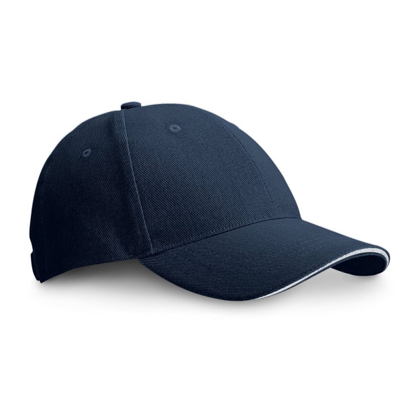 CHRISTOPHE. 100% cotton sandwich cap (260 g/m²) - Image 4