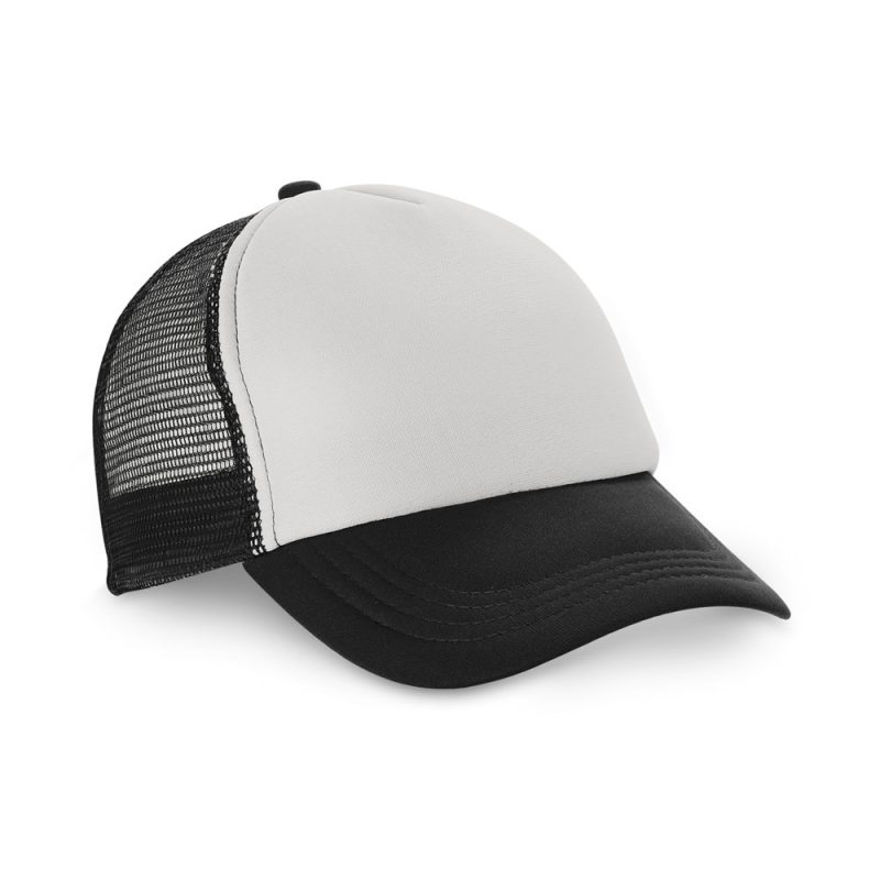 NICOLA. Polyester and mesh cap (150 g/m²) - Image 2