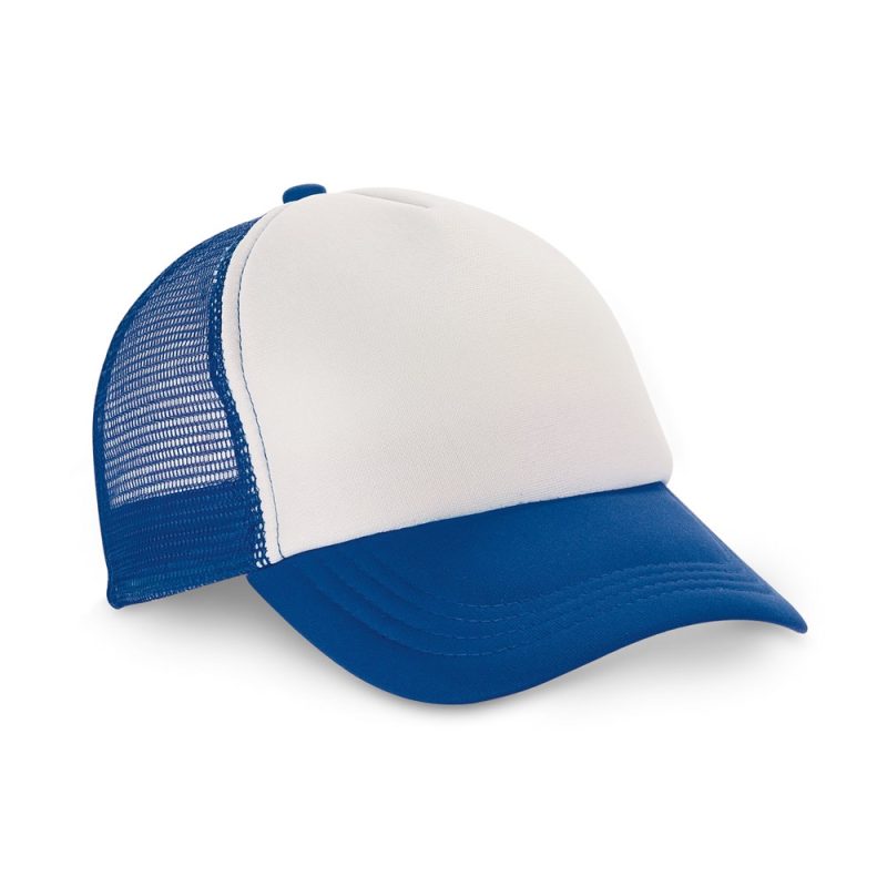 NICOLA. Polyester and mesh cap (150 g/m²) - Image 4