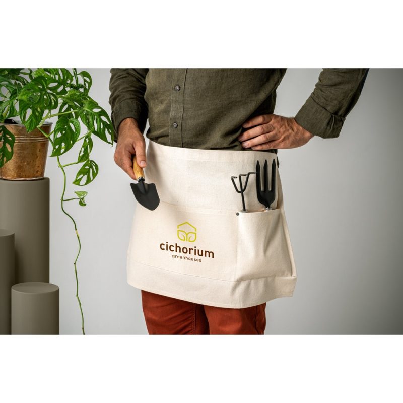 CHICORY. Multi-purpose apron in cotton canvas (260 g/m²) - Image 3